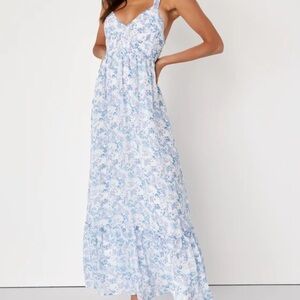 Floral maxi dress